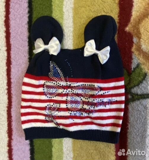 Зимние и весенняя шапки 3шт