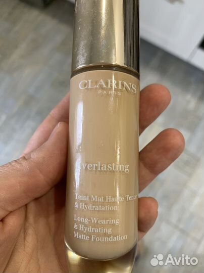 Clarins тональный крем everlasting