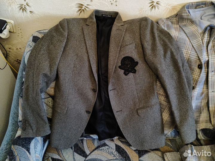 Пиджак мужской из шерсти