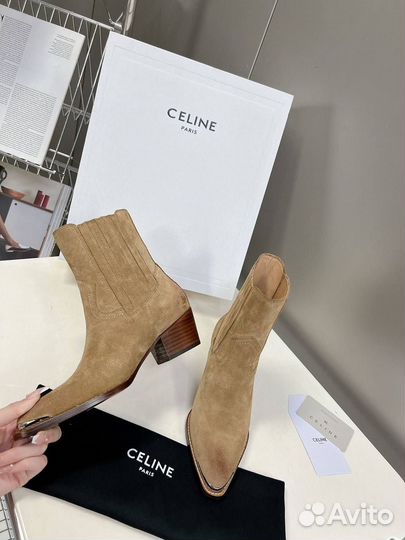 Полусапоги женские казаки Celine
