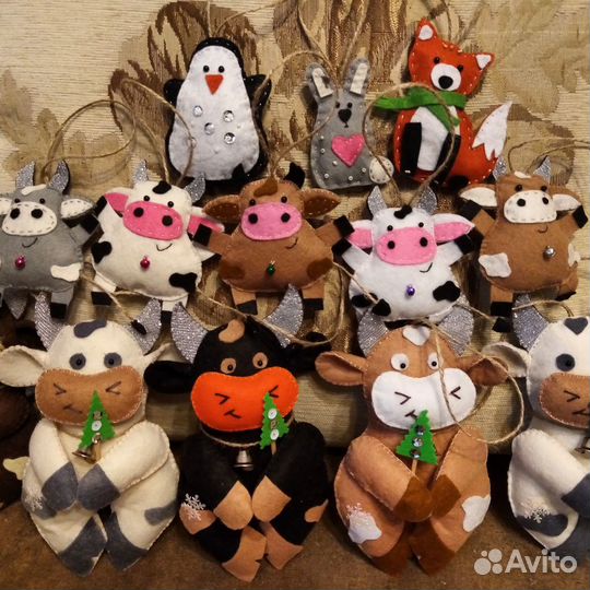 Игрушки из фетра