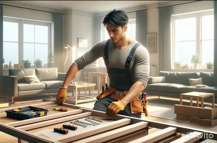 Сборщик мебели на объекте заказчика