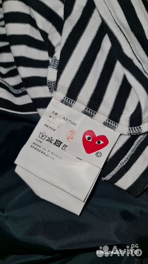 Comme des garcons лонгслив оригинал