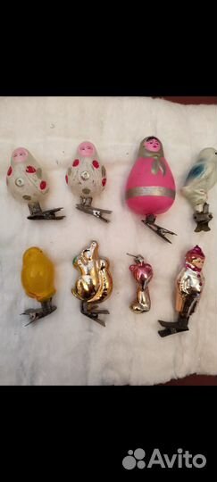 Елочные игрушки СССР