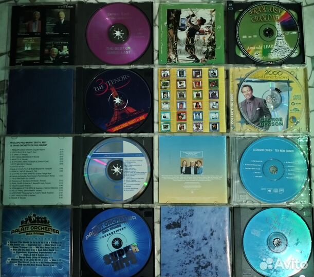 CD диски музыкальные