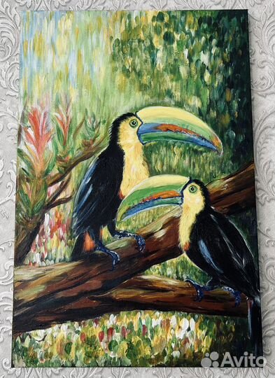 Картина маслом на холсте новая