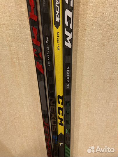 Клюшка хоккейные bauer, ccm