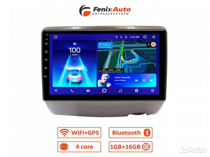 Магнитола Teyes Toyota Vitz 1 Android