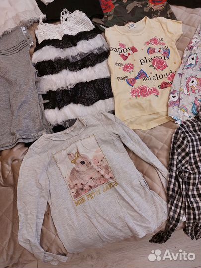 Детские вещи пакетом на р. 134-146