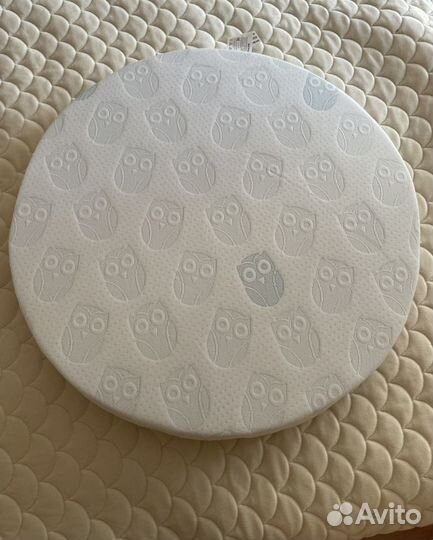 Круглый детский двусторонний матрас Askona