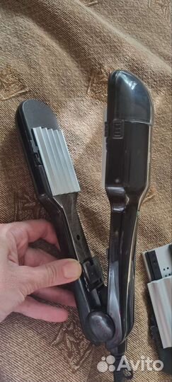 Плойка тройная для волос