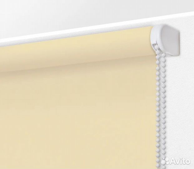 Рулонные шторы Плайн миндаль 72 см