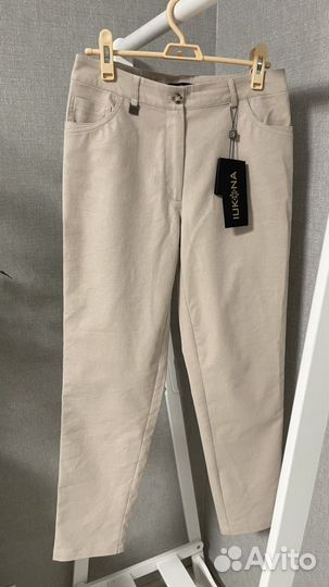 Брюки бежевые