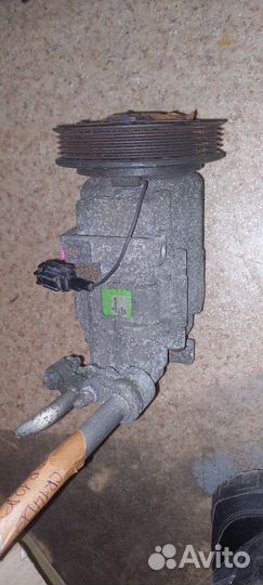 Компрессор кондиционера Nissan Cube Note