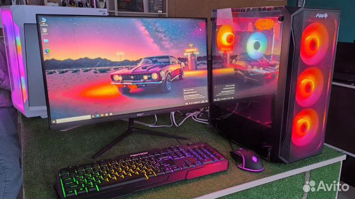 Игровой компьютер rx580 озу 16гб