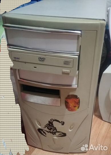 Системный блок пк. Компьютер хр SP3. Использовался
