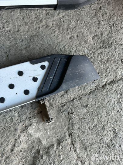 Подножки для авто santa fe