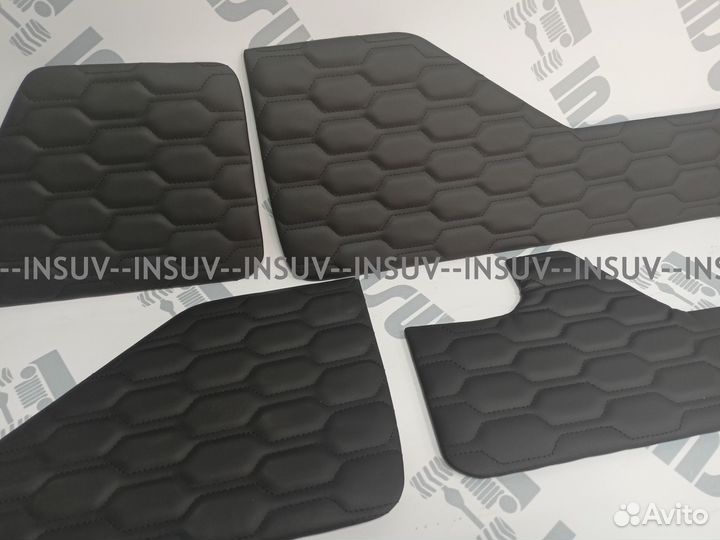 Вставки в двери из экокожи Нива Урбан 