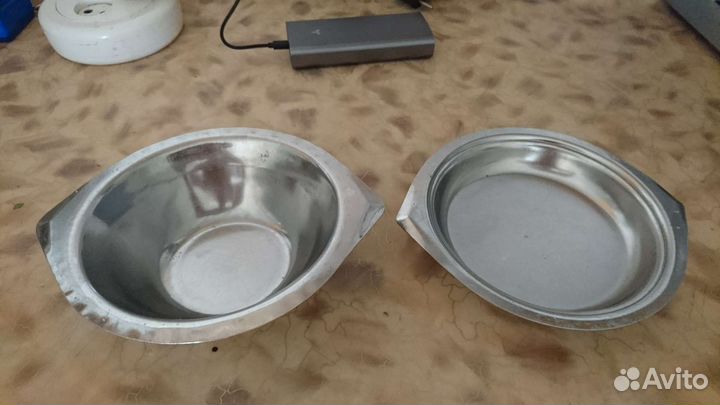 Тарелки из нержавейки