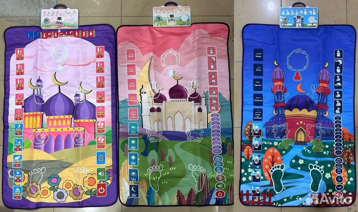 Обучающий коврик для намаза