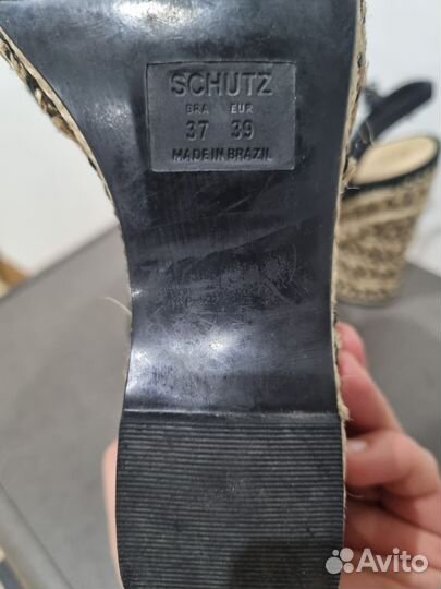 Босоножки женские 38 размер черные