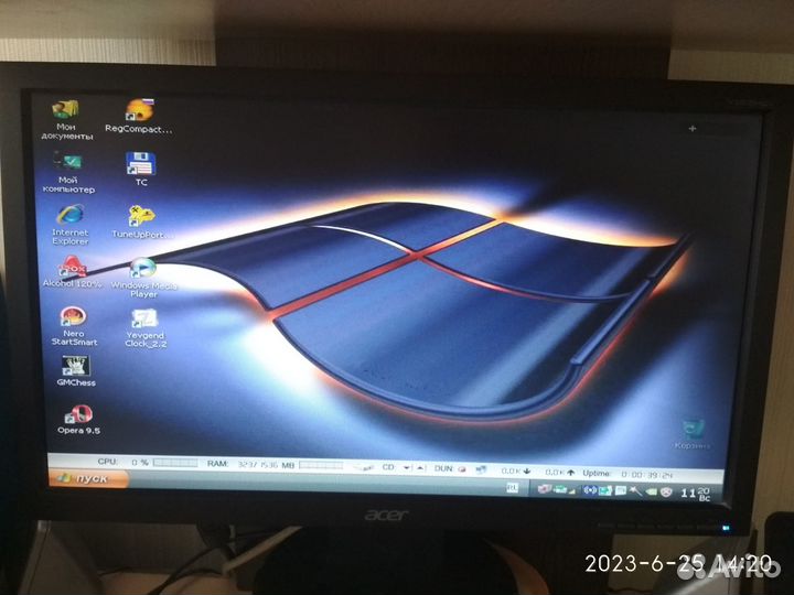 Компьютер Intel(R) Pentium4 с монитором Acer