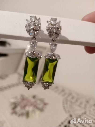 Серьги серебро 925