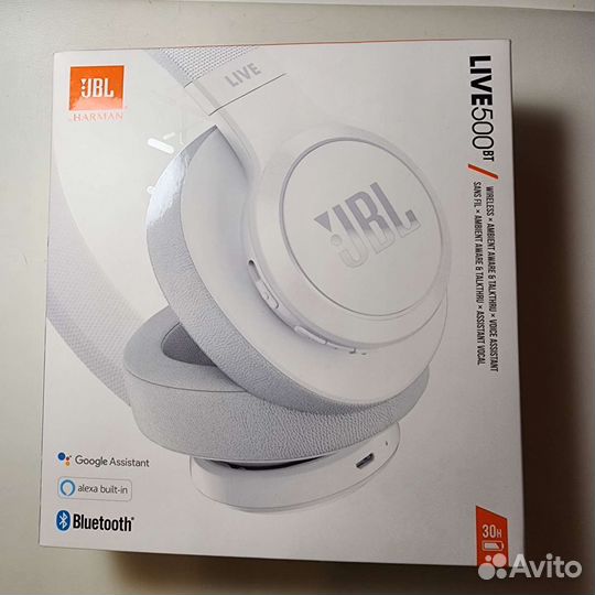 Беспроводные наушники jbl live 500bt
