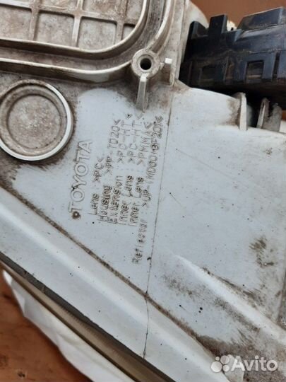 Фары на toyota camry v40 галоген