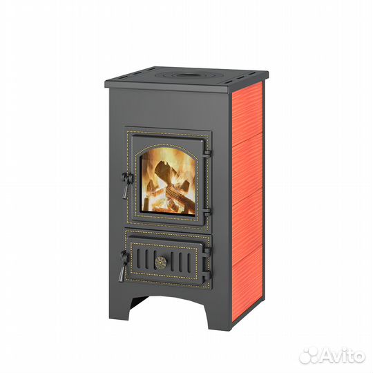 Печь-Камин везувий пк-01 (270) с плитой красн. 9 к