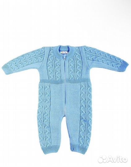 Вязаный комбинезон 74