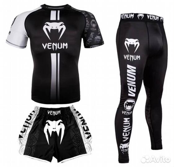 Рашгард Venum тройка 3в1 XL,2XL,3XL