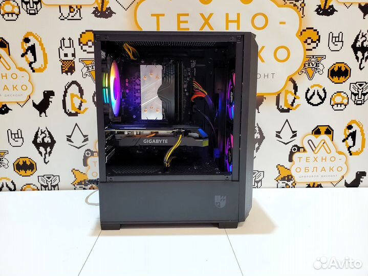 Игровой PC Core i3-10100F, 16Gb, GTX 1660 super 6G