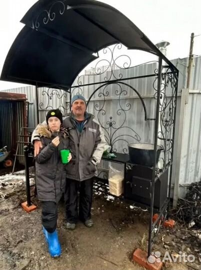 Кованый мангал
