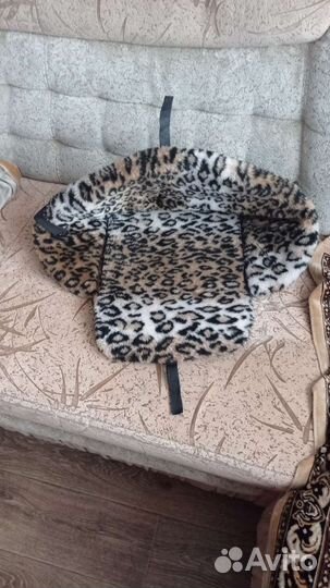 Меховое сиденье для санок