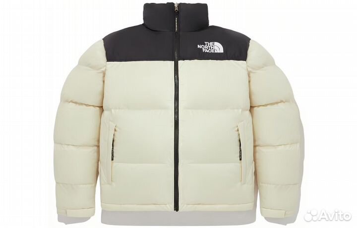 THE north face Nuptse Puffer Jackets Unisex Off White (XL)(48)