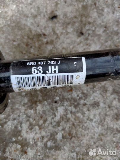 Привод левый Skoda Fabia 2 1.4 МКПП