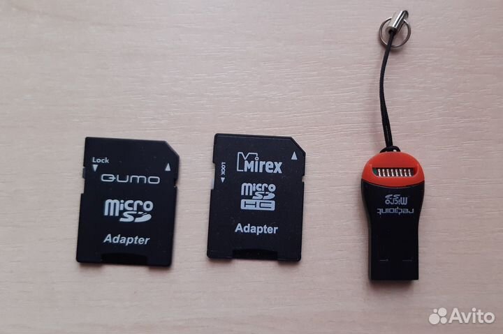 Адаптер MicroSD переходник для карт памяти 3 шт