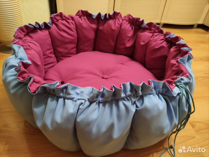 Двухсторонняя лежанка для собак, своими руками