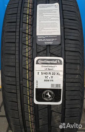 Continental ContiCrossContact LX Sport 265/40 R22 106Y