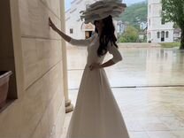 Платье белое свадебное/вечернее/на фотосессию 42