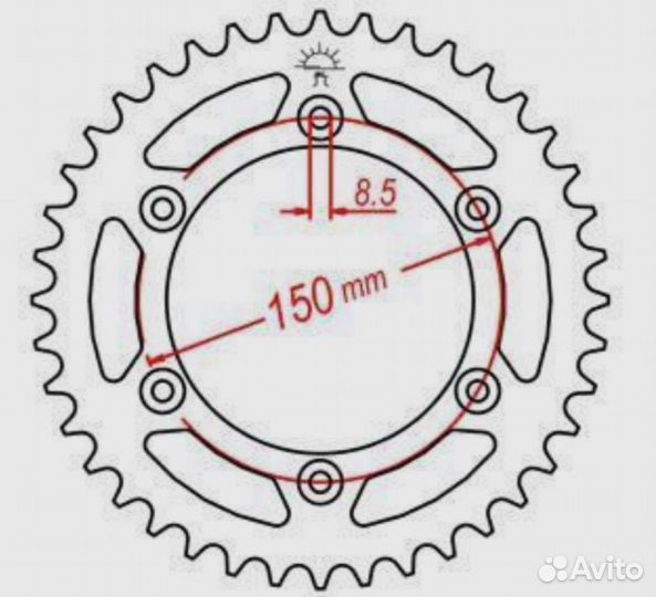 Звезда ведомая 520 52 nibbi