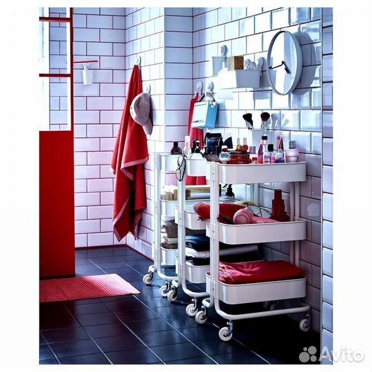 Тележка на колесах IKEA raskog, доставка по РФ