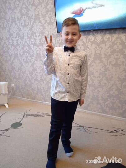 Костюм на выпускной для мальчика 128