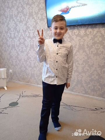 Костюм на выпускной для мальчика 128