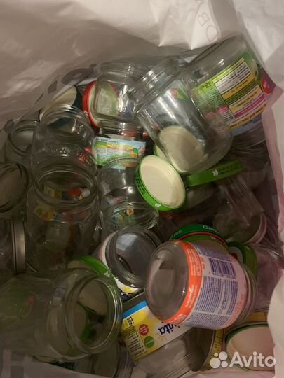 Баночки из под детского питания