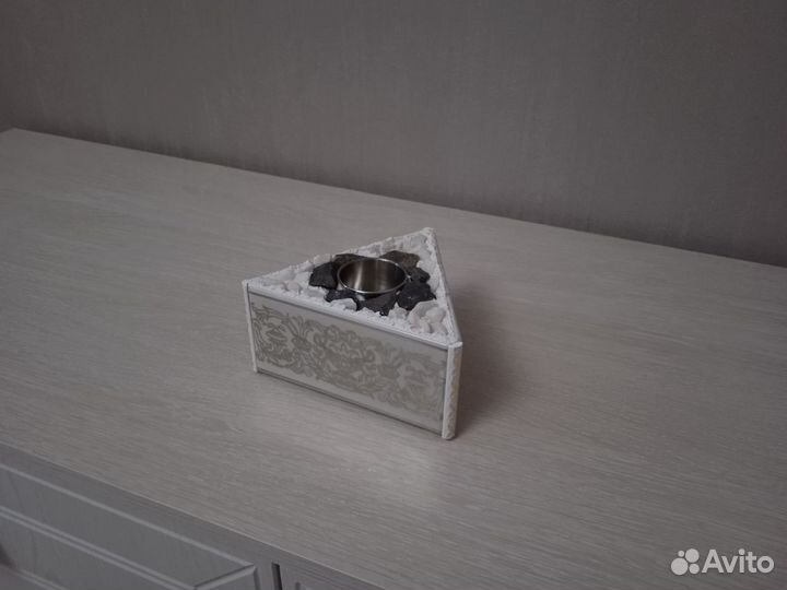 Биокамин настольный, свеча, отличный подарок