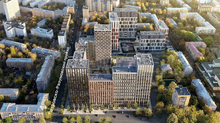 2-к. квартира, 45 м², 6/24 эт.