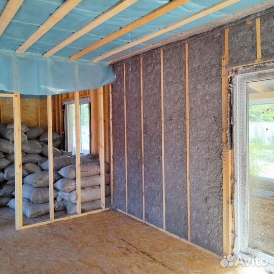 Утеплитель Эковата Эколюкс