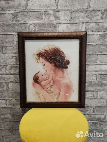 Картина вышитая крестом